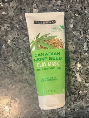Freeman Canadian Hemp Seed Clay Mask New